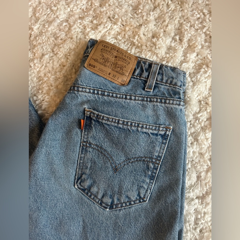 Vintage Orange Tag Levi's Denim Jeans